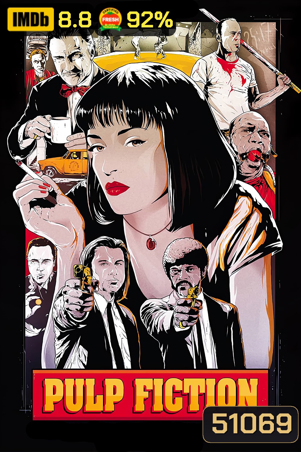 เขย่าชีพจรเกินเดือด Pulp Fiction (1994)