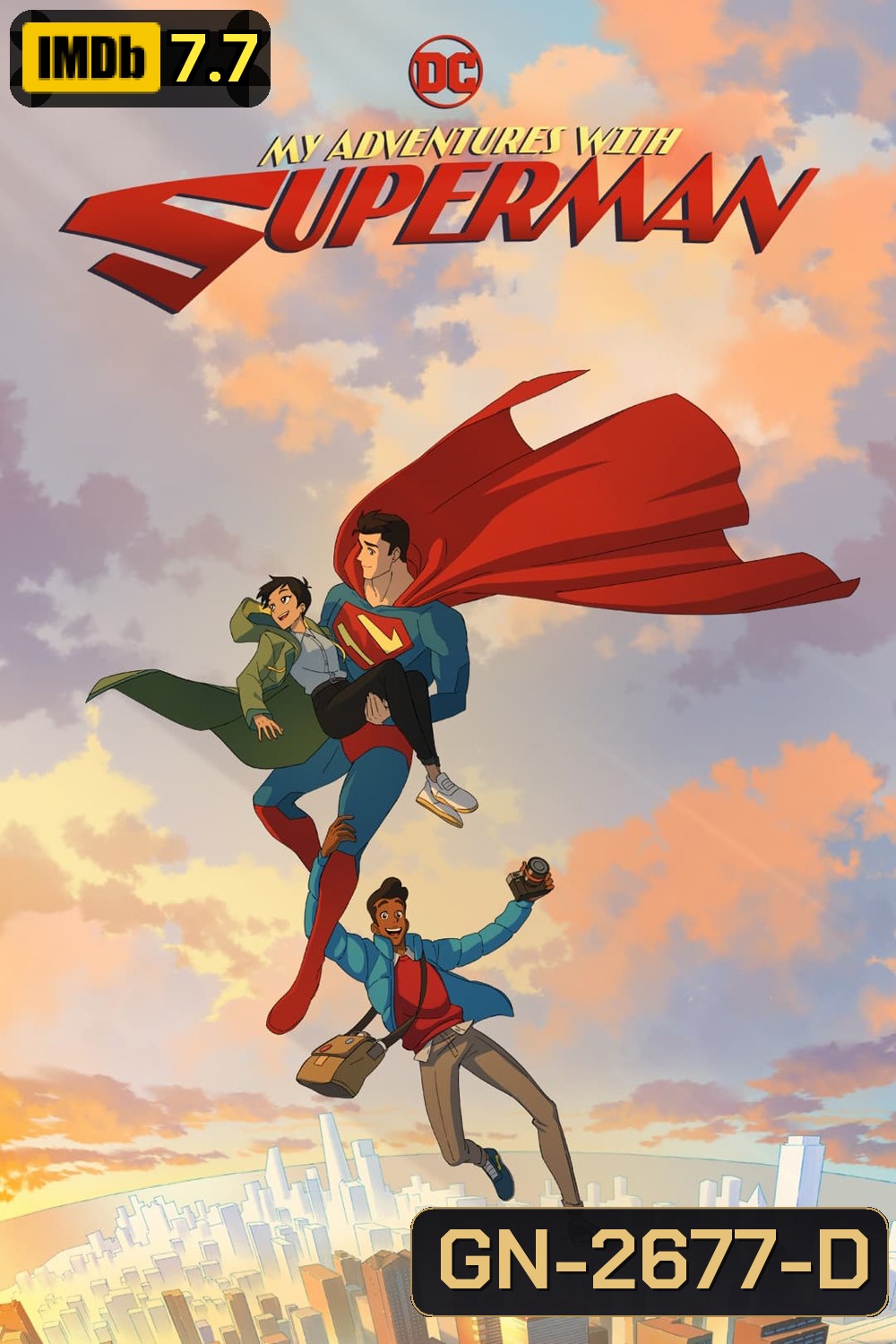 My Adventures with Superman Season 1 ผจญภัยกับยอดมนุษย์ซูเปอร์แมน (2023) 10 ตอน