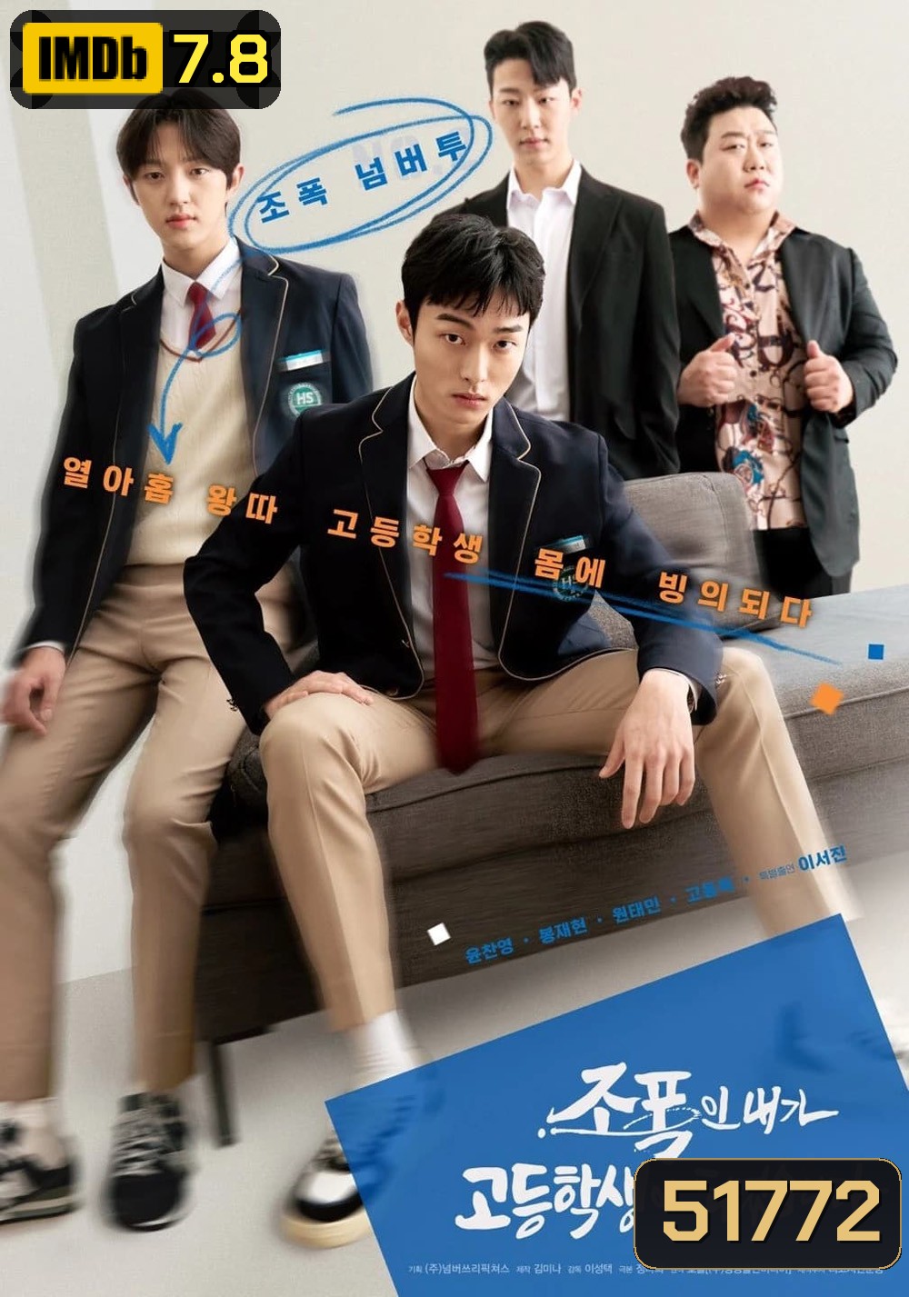 นักเลงซ่าส์ ท้าวัยเรียน High School Return of a Gangster (2024) 8 ตอน