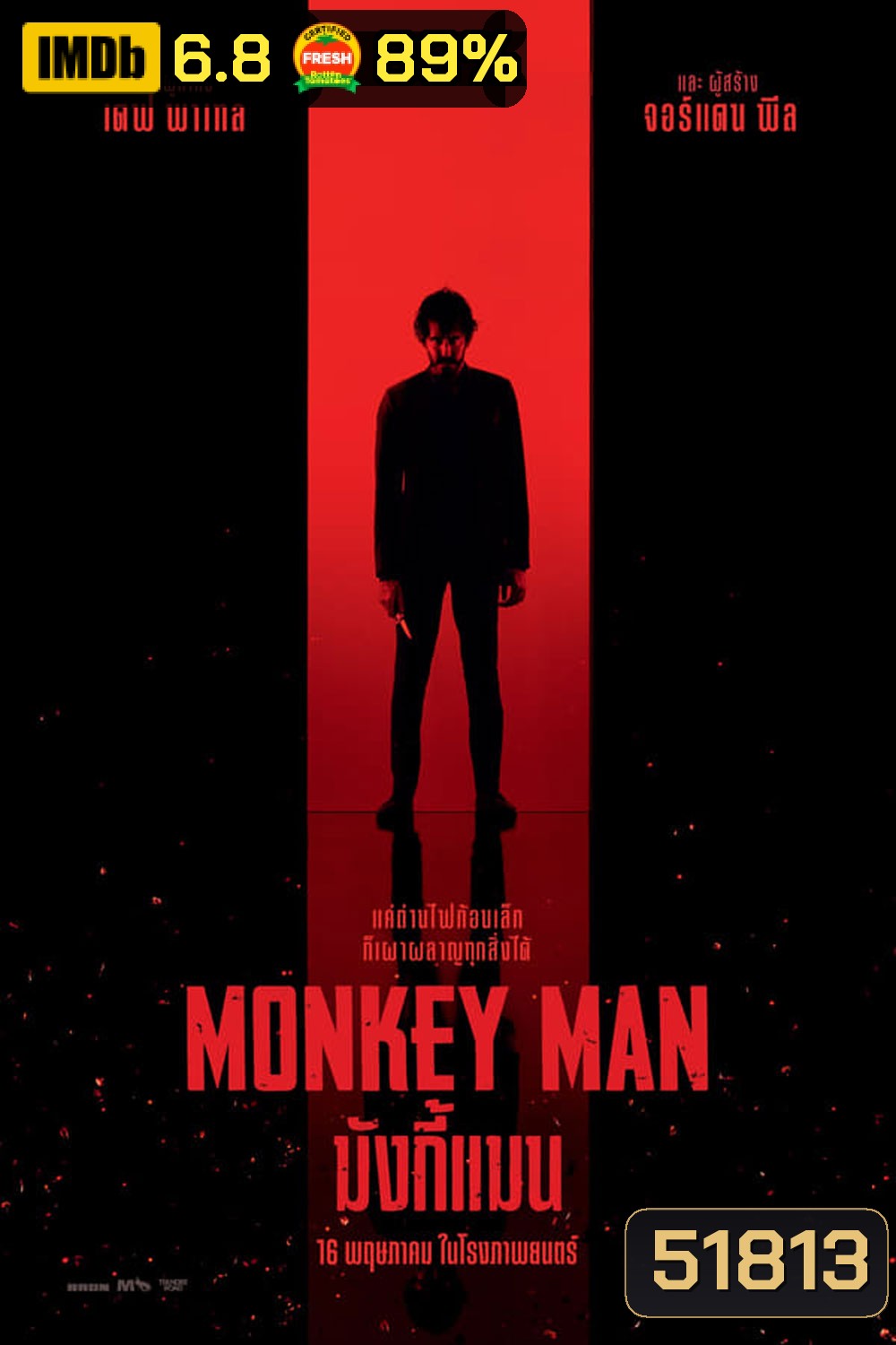 Monkey Man มังกี้แมน (2024)