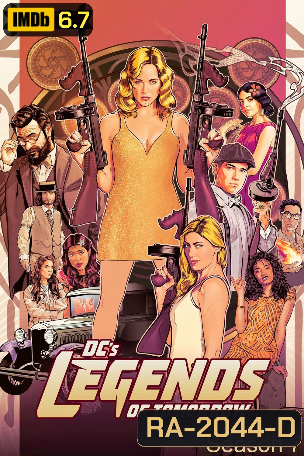 DCs Legends of Tomorrow Season 7 รวมพลฮีโร่แห่งอนาคต ปี 7 (2021) 13 ตอน