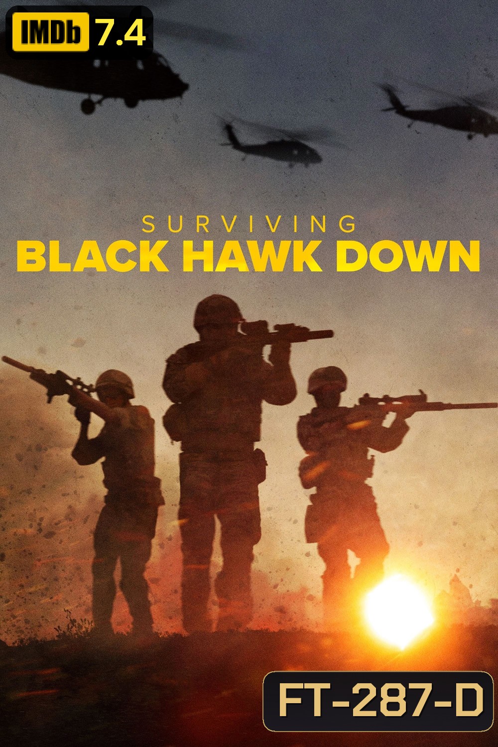 ฝ่าสมรภูมิแบล็ค ฮอว์ค ดาวน์ Surviving: Black Hawk Down (2025) 3 Ep.จบ