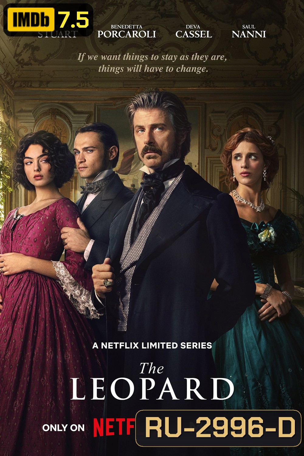 เสือดาว (อิล กัตโตปาร์โด) The Leopard (Il Gattopardo) (2025) 6 Ep.จบ