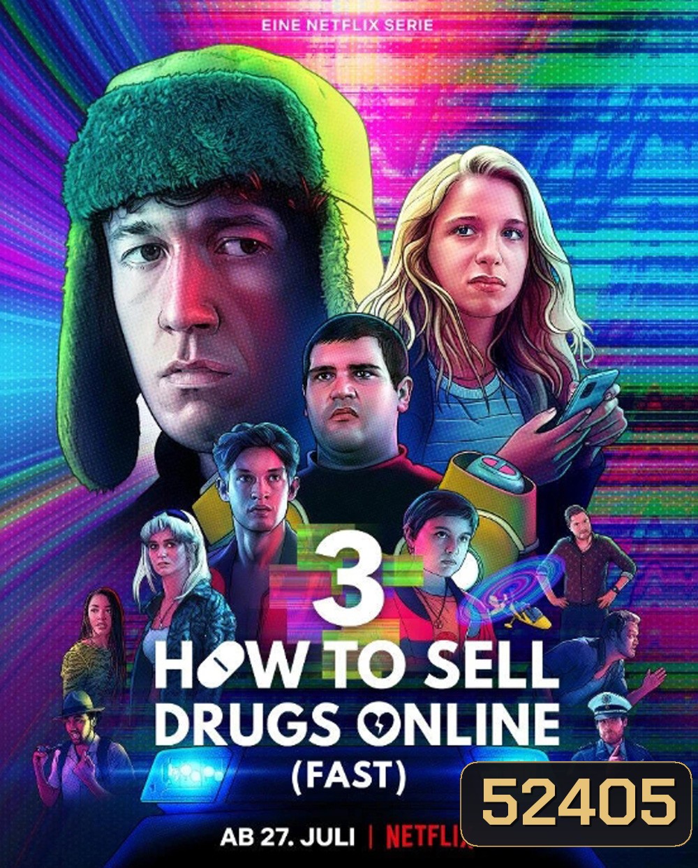 How to Sell Drugs Online (Fast) Season 3 วัยลองของ ปี 3 (2021) 6 ตอน