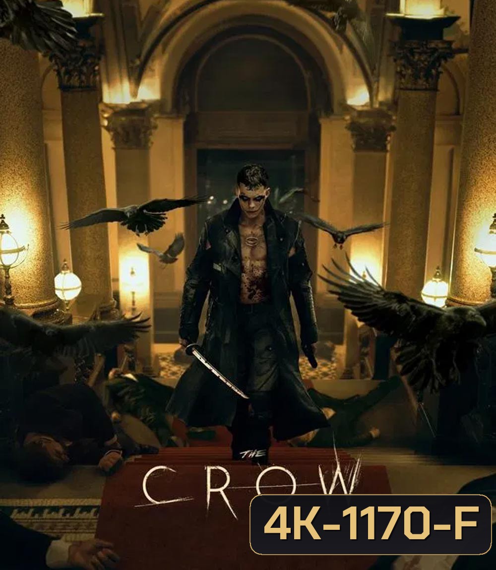 4K - The Crow อีกาพญายม (2024) - แผ่นหนัง 4K UHD