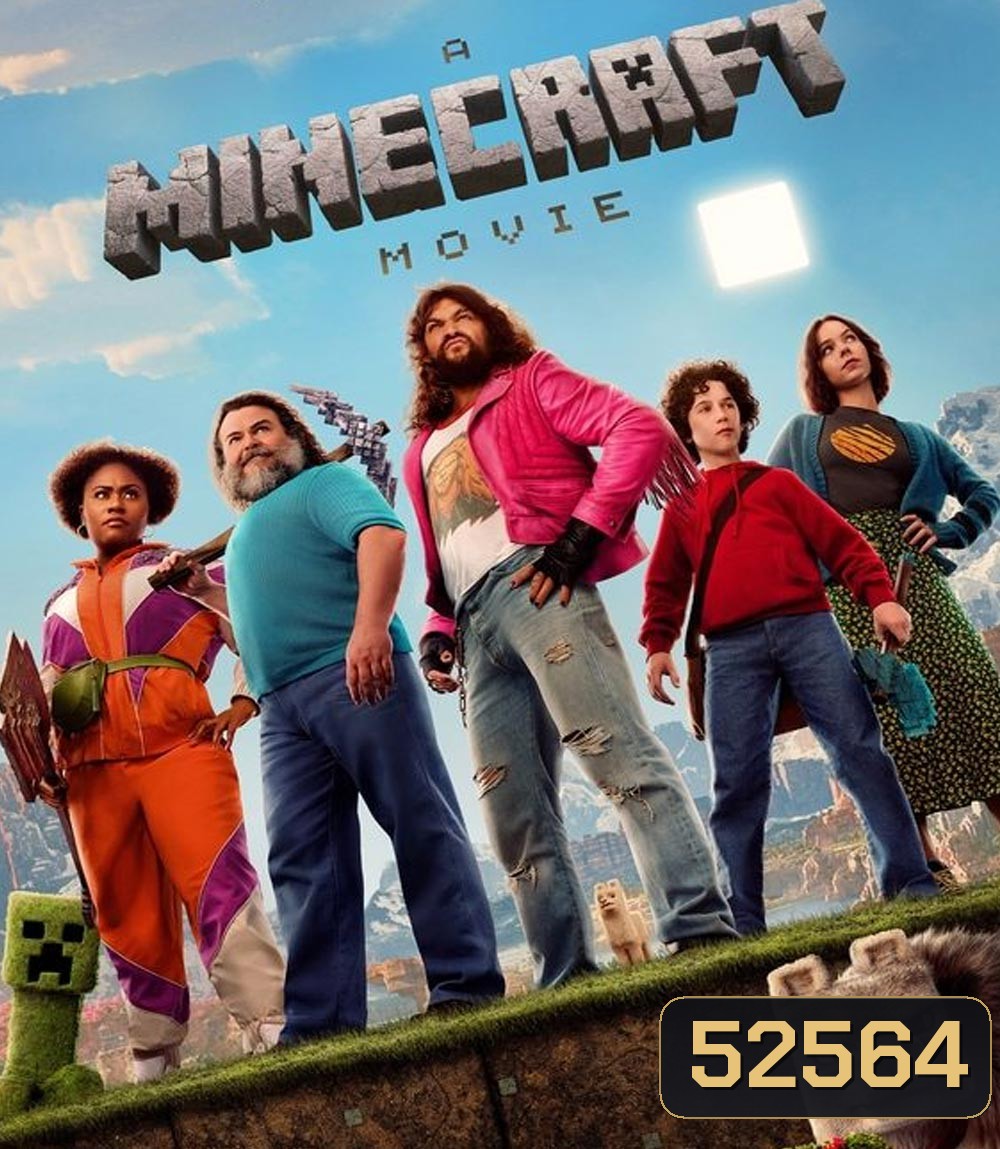 4K - A Minecraft Movie ไมน์คราฟต์ มูฟวี่ (2025) - แผ่นหนัง 4K UHD
