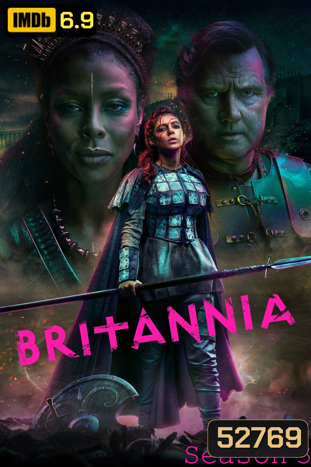 {มีเสียงโฆษณาบางช่วง} บริทาเนีย ปี 3 Britannia Season 3 (2021) 8 ตอนจบ