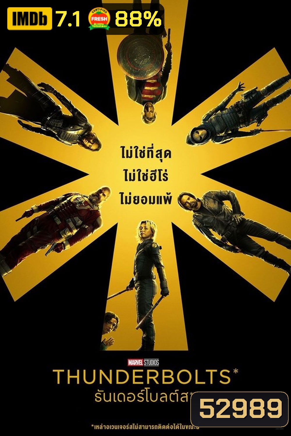 Thunderbolts ธันเดอร์โบลต์ส (2025)