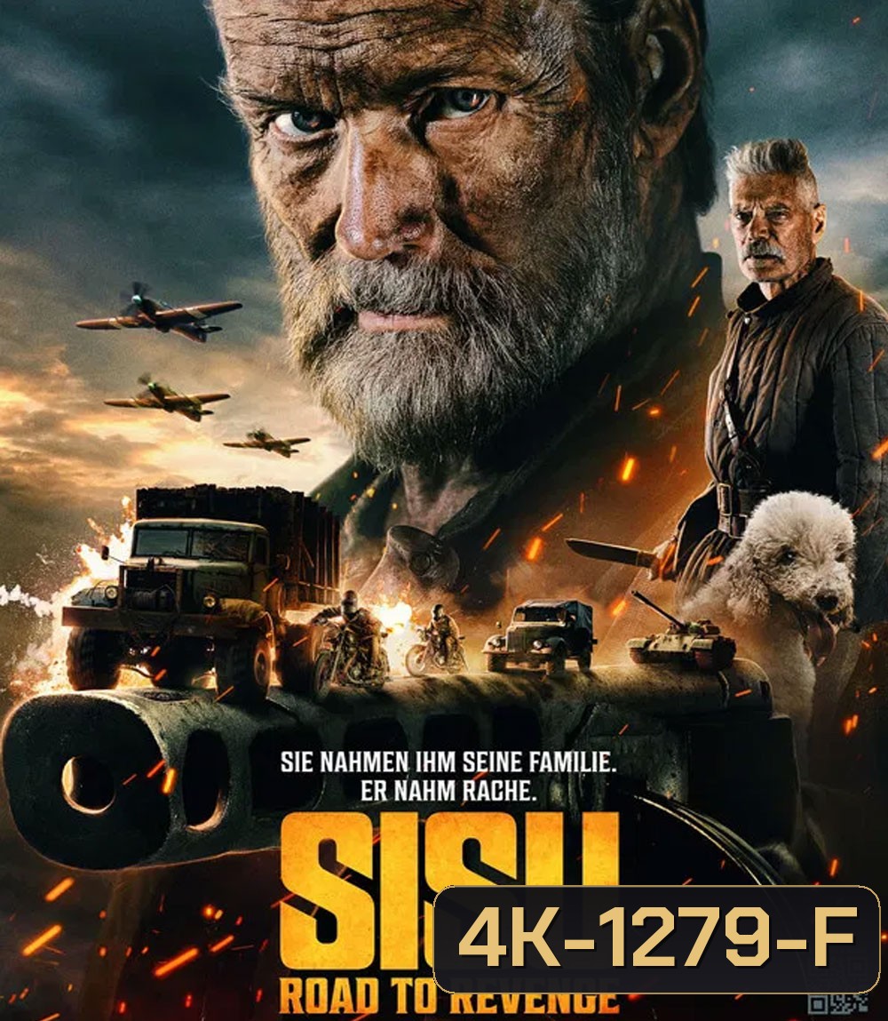 4K - Sisu Road To Revenge (2025) เฒ่ามหากาฬ 2  - แผ่นหนัง 4K UHD