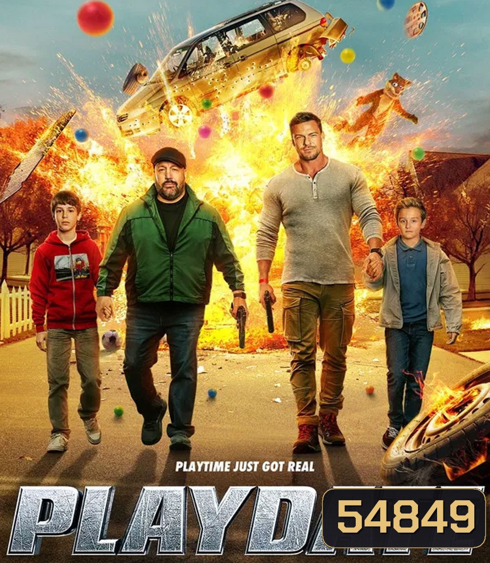 4K - Playdate (2025) ยอดคนป่วนก๊วนพ่อลูก - แผ่นหนัง 4K UHD